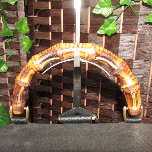 AUTH GUCCI BLACK SUEDE BACKPACK - Picture 3 of 7